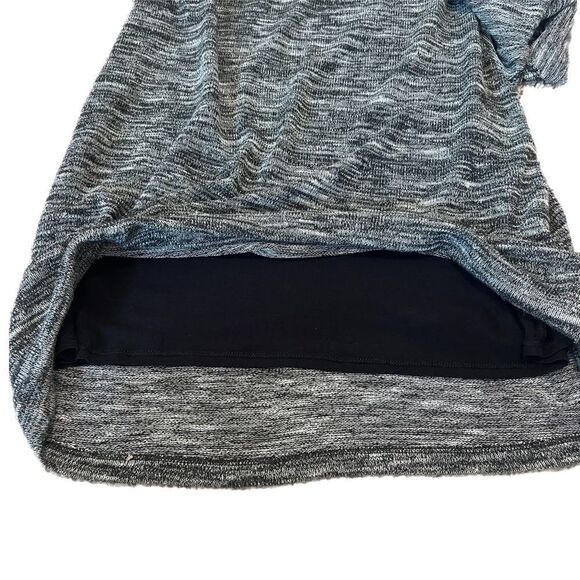 Anthropologie Maeve Grey Dress with Faux Wrap Front. Sz Small. Great Condition! - Picture 6 of 11